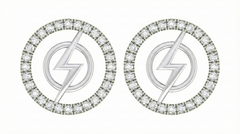 18K Gold & Diamond Women Stud Earring KRA40032E