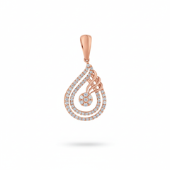 18K Gold & Diamond Pendant P6163JYD0005