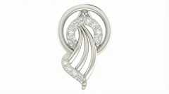 18K Gold & Diamond Dailywear PENDANT SET KRA40134P