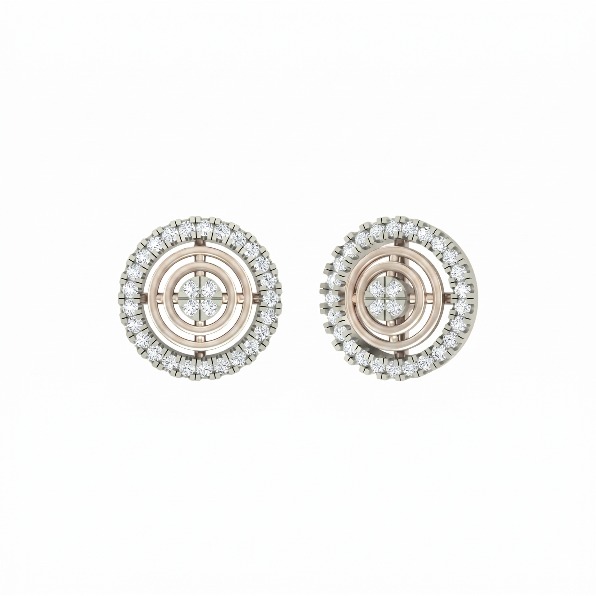 White Gold Diamond Earring | under 40k 