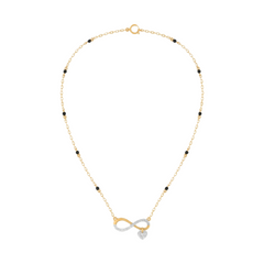 Gold & Diamond Mangalsutra For Women KRC50106