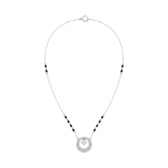 Gold & Diamond Modern Beaded Mangalsutra For Women KRC50163