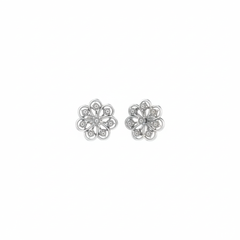 18K Gold & Diamond Women Engagement Earring KER-21