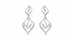 14K Gold & Diamond Women Engagement Earring KRI44027E