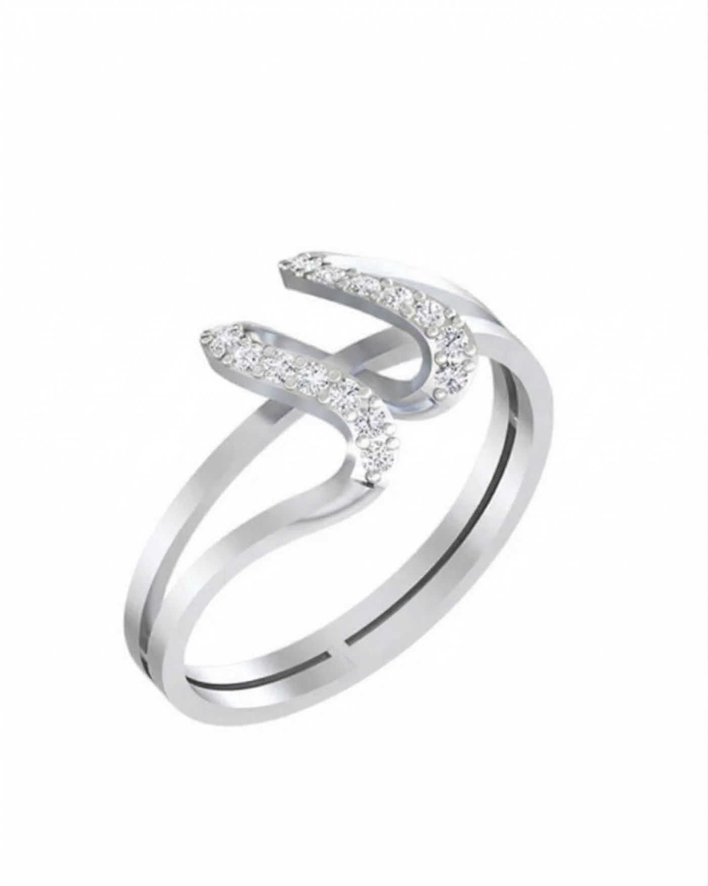 Gold & Diamond Ring For Women KRB10198
