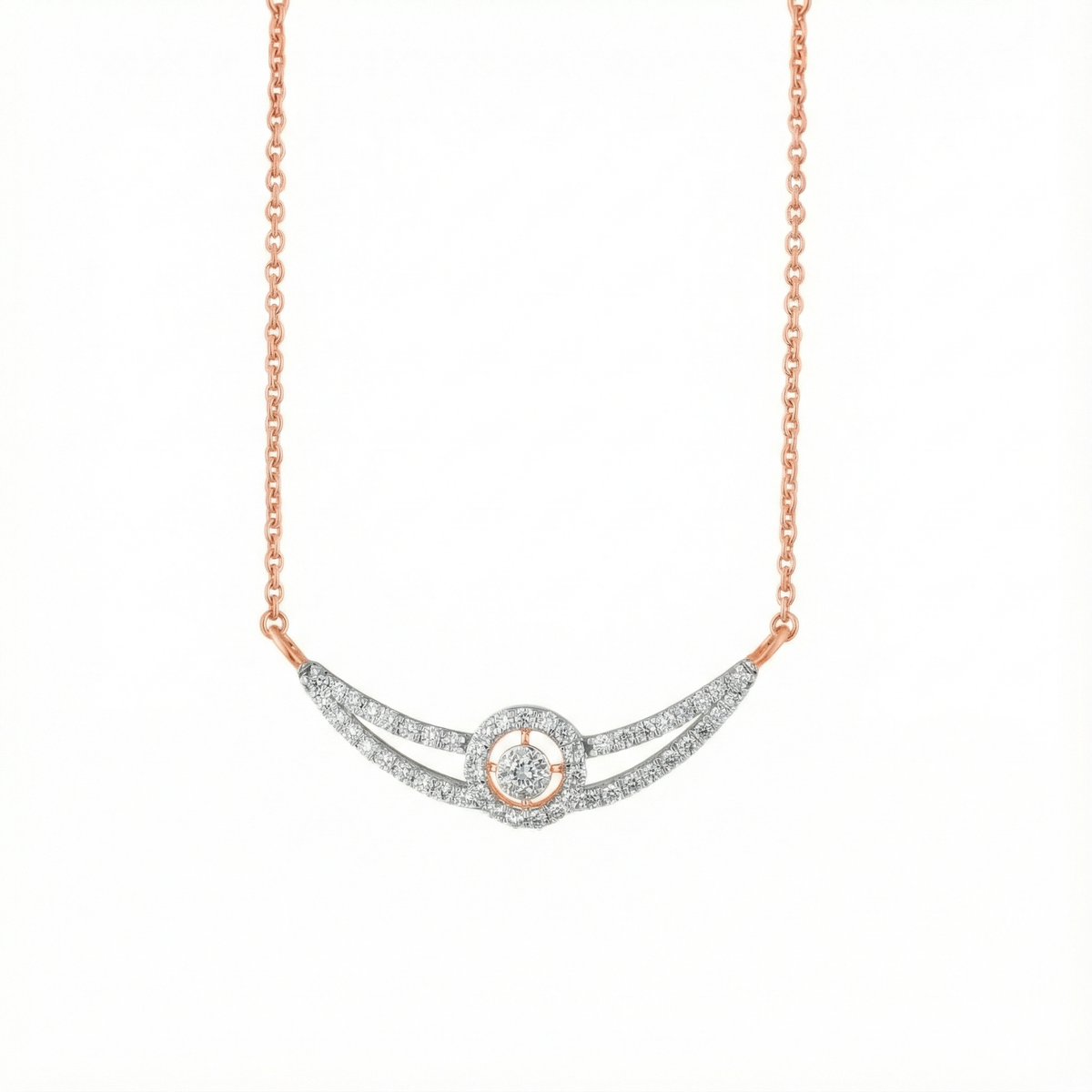 18K Gold & Diamond Mangalsutra For Women M6598MYD0009