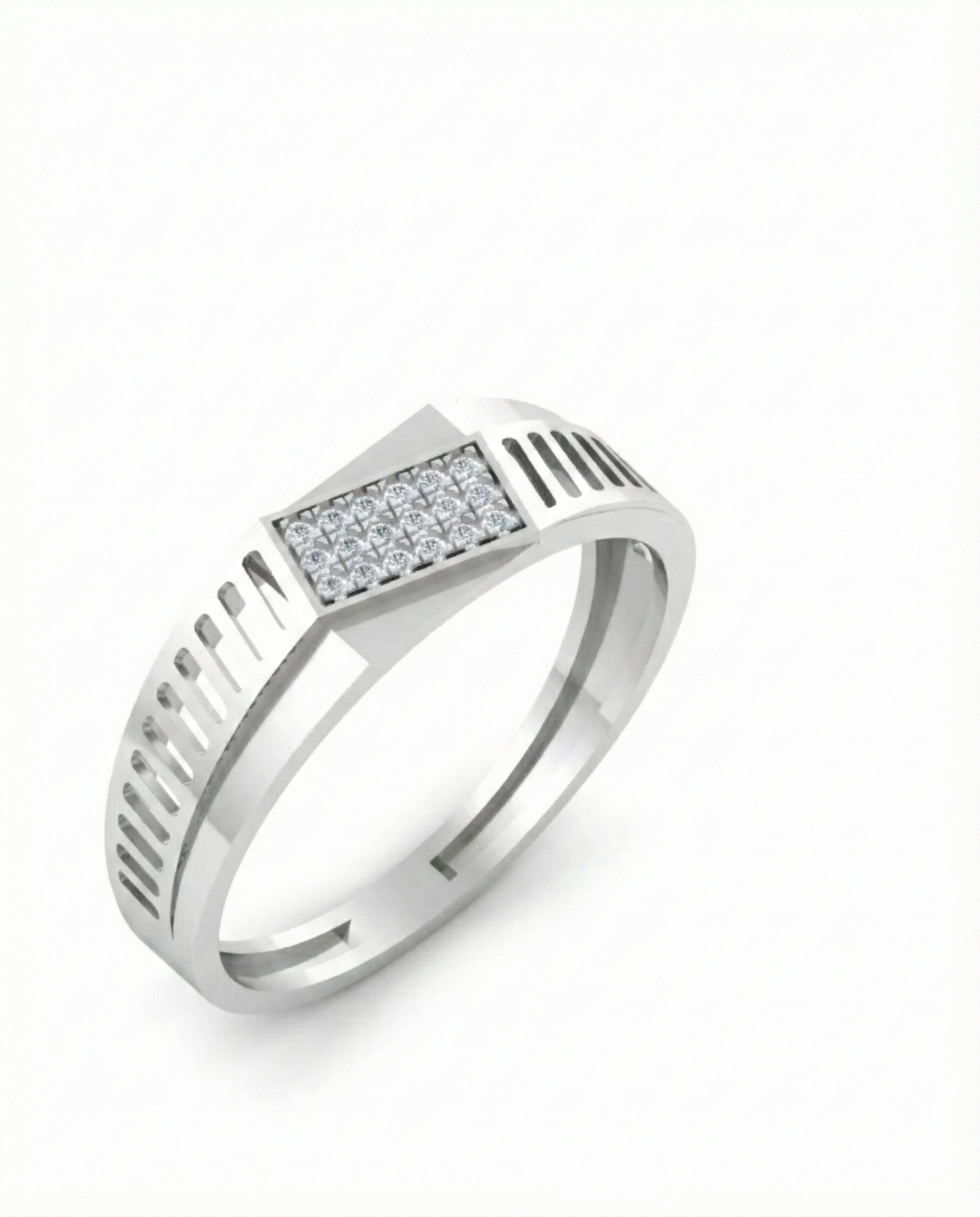 Gold & Diamond Engagement  Ring For Men KRC20028