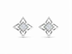 18K Gold & Diamond Women Stud Earring KRK40091E