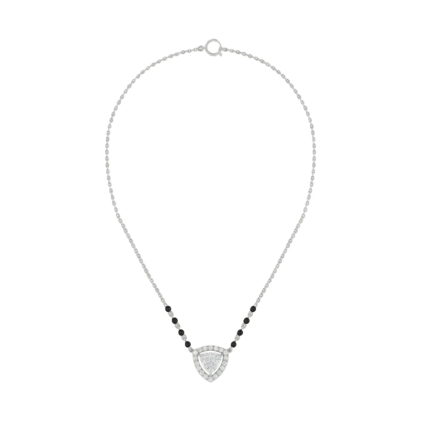 Gold & Diamond Modern Mangalsutra For Women KRC50139