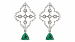 White Gold Diamond Earring | under 40k 