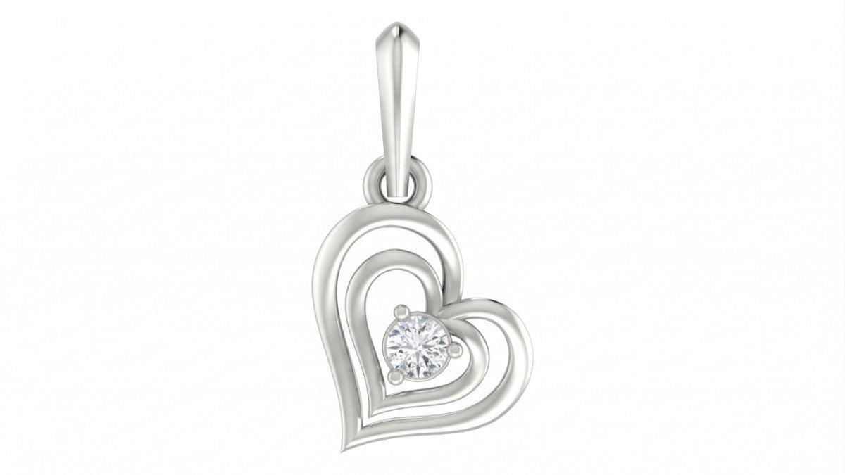 Gold necklace with premium diamond detailing.
