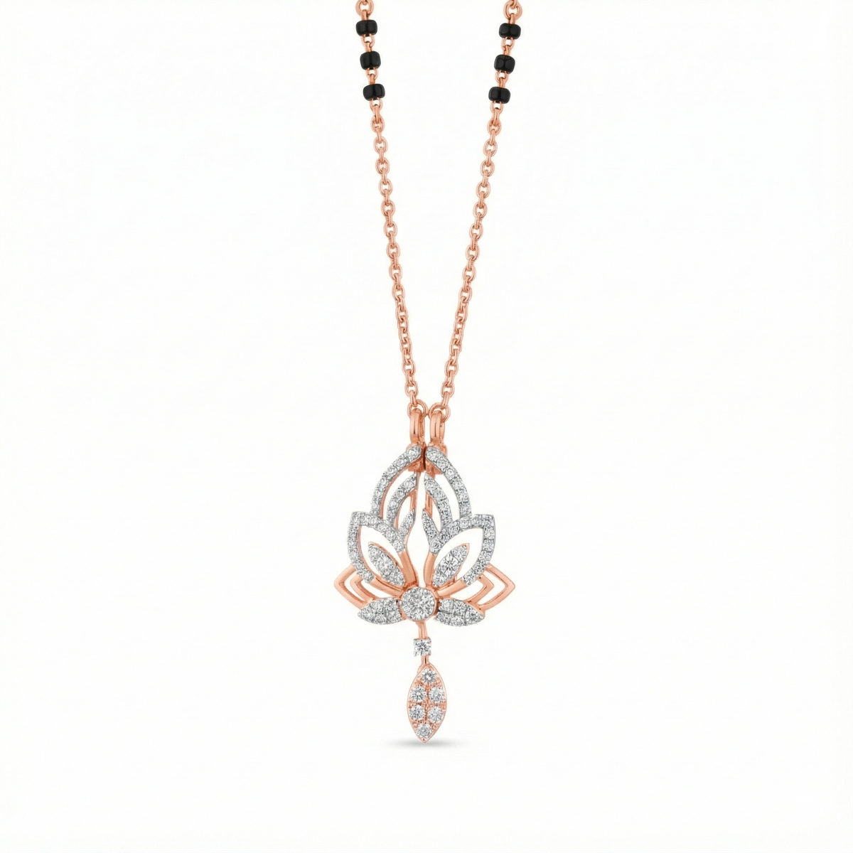 18K Gold & Diamond Mangalsutra For Women M0065JYD0008