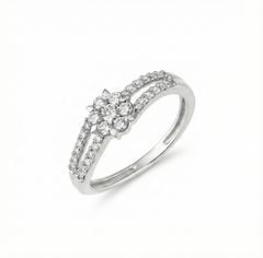 18K Gold & Diamond Ring For Women R5003MYD0001