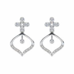 14K Gold & Diamond Women Earring KRH44040E