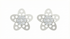 18K Gold & Diamond Women Stud Earring KRA40147E