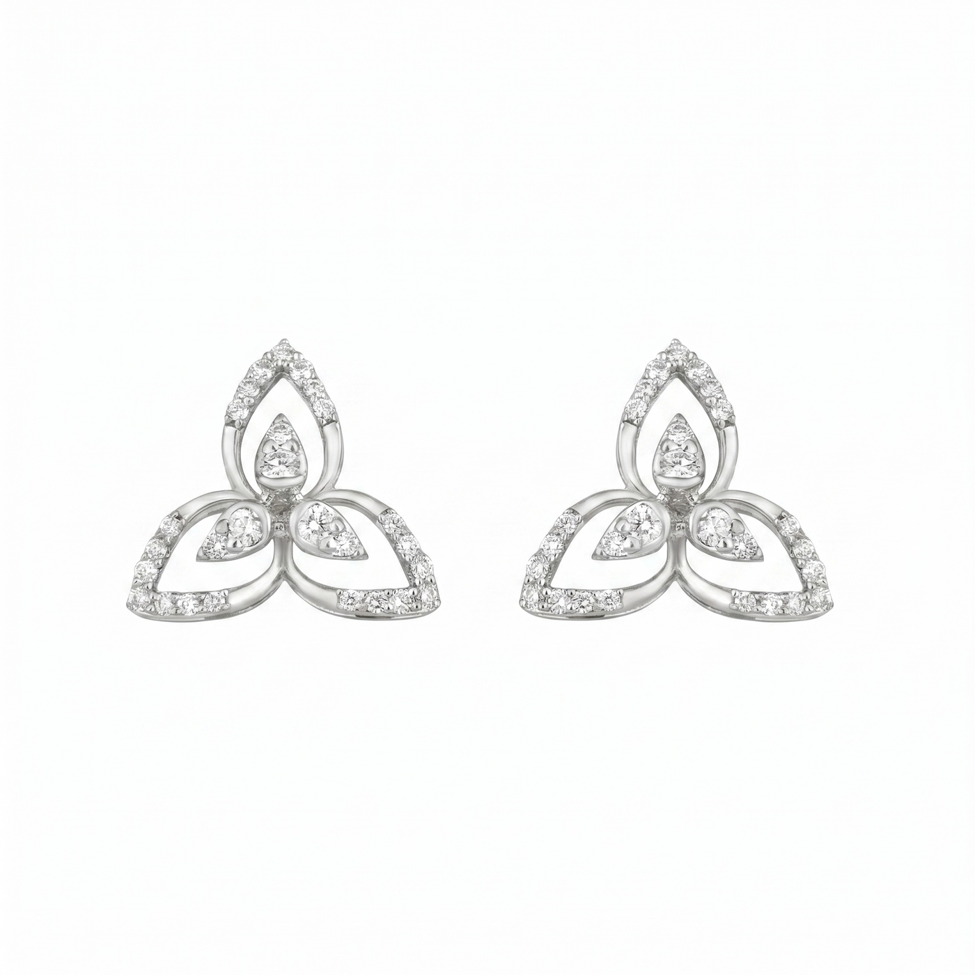 Gold & Diamond Women Floral Earring ES0149MYD0001