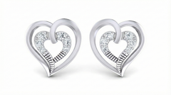 18K Gold & Diamond Women Stud Earring KRA40151E