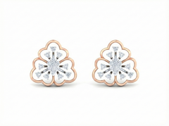 18K Gold & Diamond Women Stud Earring KRK40098E