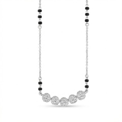 18K Gold & Diamond Mangalsutra For Women MT6133AZYD0002