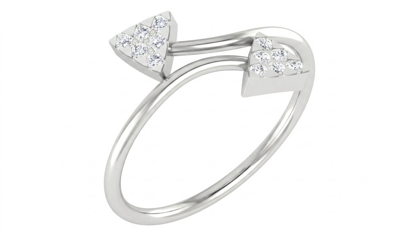 Gold & Diamond Engagement Ring For Women KRA10586