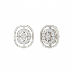 White Gold Diamond Earring | under 40k 