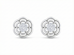 18K Gold & Diamond Women Stud Earring KRK40093E