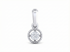 18K Gold & Diamond Dailywear Pendant KSK121