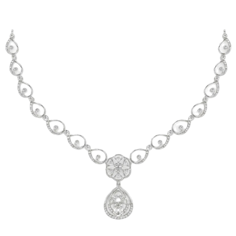 14K Gold & Diamond Dailywear Necklace Set KRH44047N