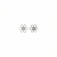 18K Gold & Diamond Women Earring KER-09