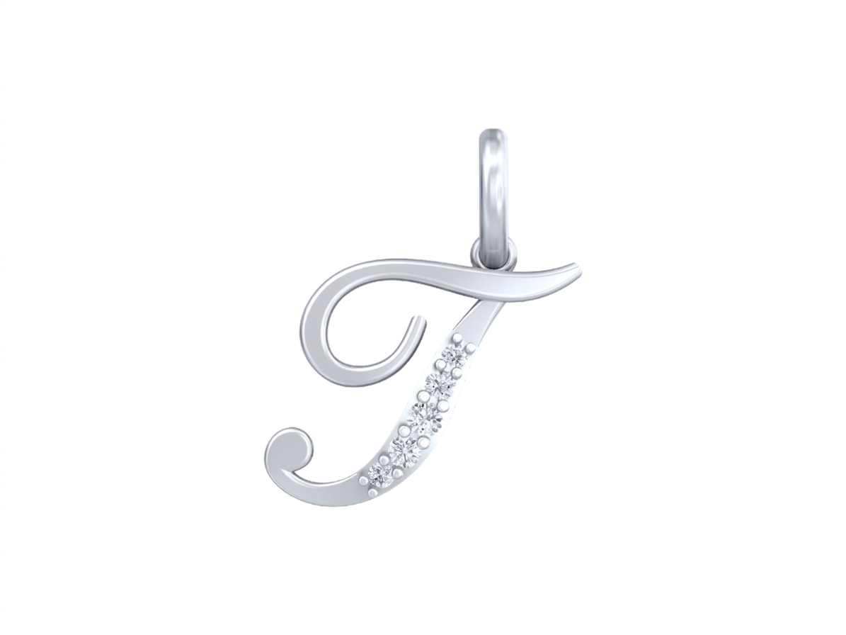 Delicate gold necklace with brilliant diamond pendant.
