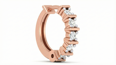 18K Gold & Diamond Nose Ring KRA50301