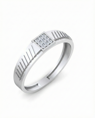 Gold & Diamond Ring For Men KRC20056