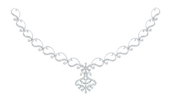 14K Gold & Diamond Dailywear Necklace Set KRB44075N