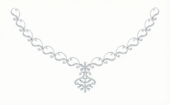 14K Gold & Diamond Dailywear Necklace Set KRB44075N