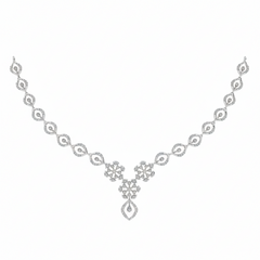 14K Gold & Diamond Dailywear Necklace Set KRH44034N