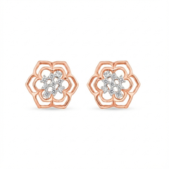 18K Gold & Diamond Women Earring ES8732MYD0010