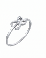 18K Gold & Diamond Dailywear Ring For Women KSK148