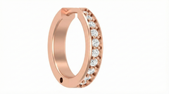 18K Gold & Diamond Nose Ring KRA50298