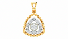 18K Gold & Diamond Partywear PENDANT SET KRA40006P