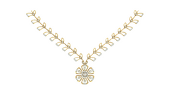 14K Gold & Diamond Dailywear Necklace Set KRB44078N-A