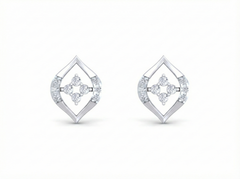 18K Gold & Diamond Women Stud Earring KRK30038