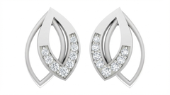 18K Gold & Diamond Women Stud Earring KRA40149E