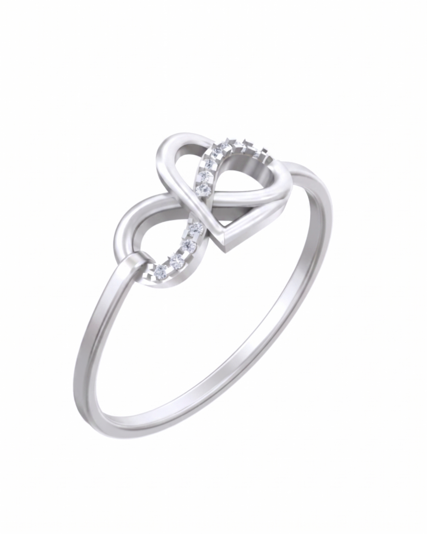 Gold & Diamond Dailywear Ring For Women KRC10382