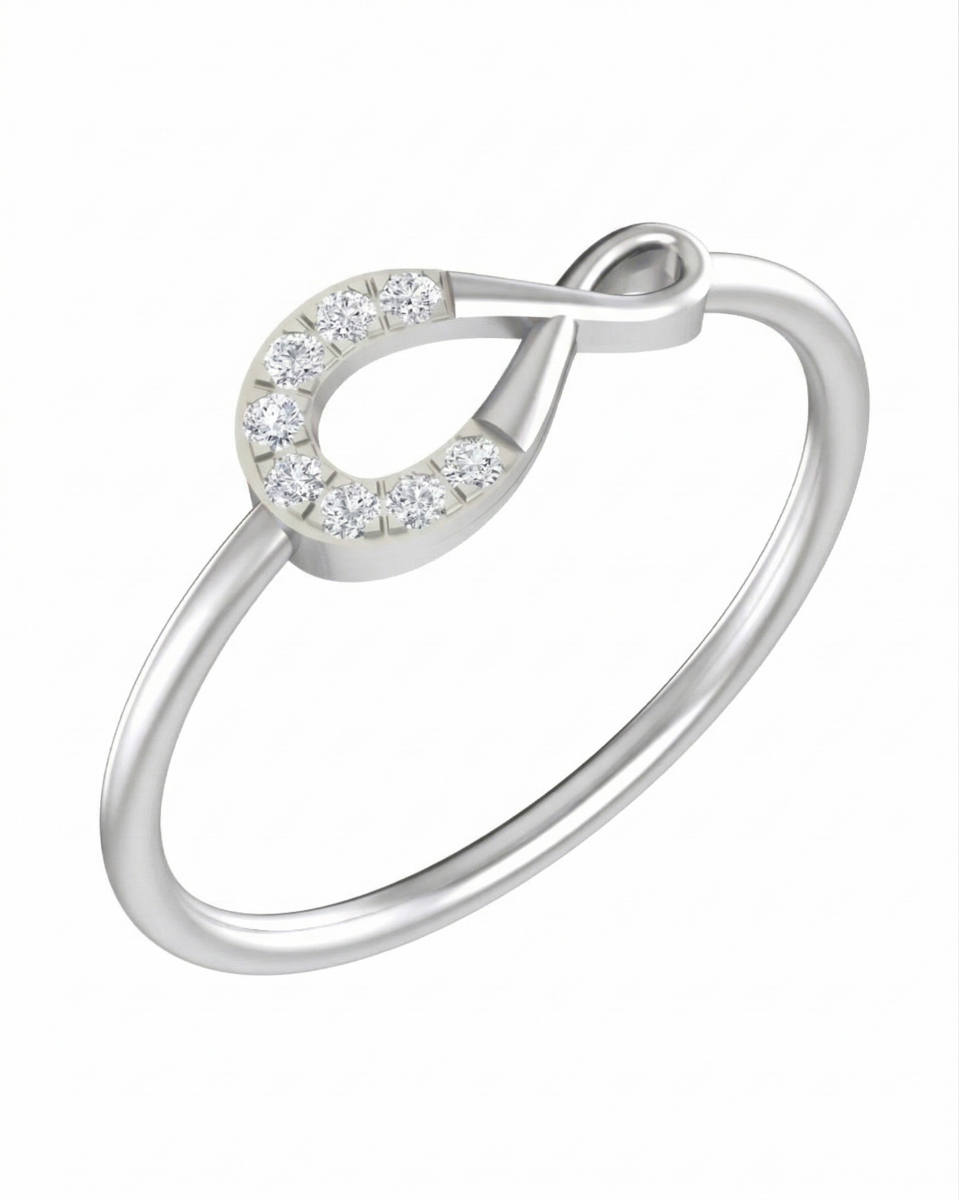 Gold & Diamond Dailywear Ring For Women KRC10246