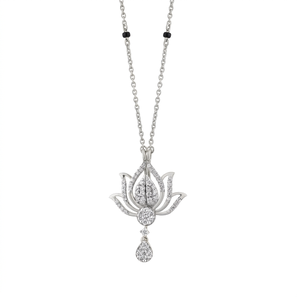 18K Gold & Diamond Mangalsutra For Women M0061JYD0035