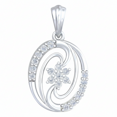 18K Gold & Diamond Pendant Set KRB40067P