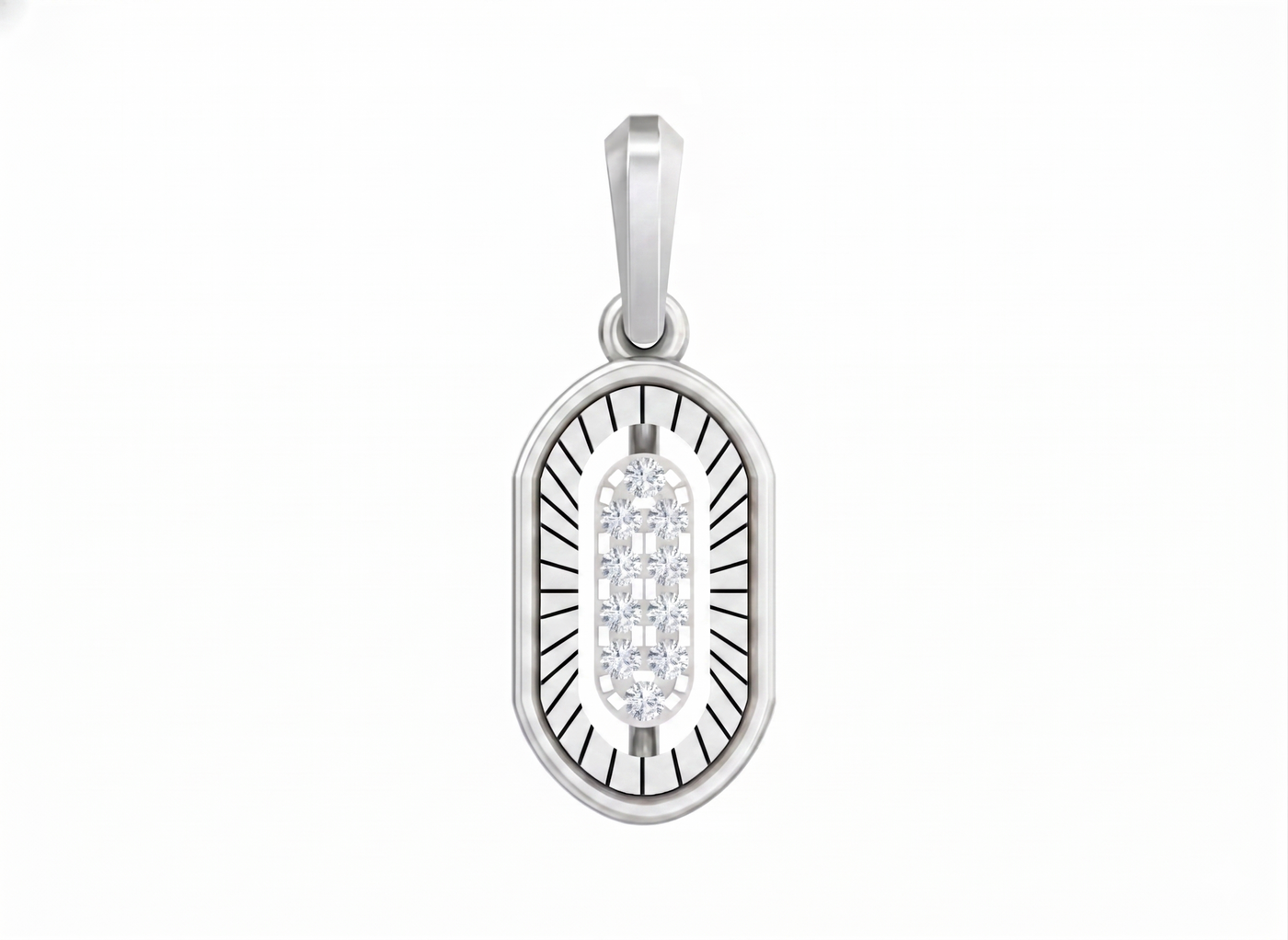 Gold & Diamond Dailywear Pendant KRB40234