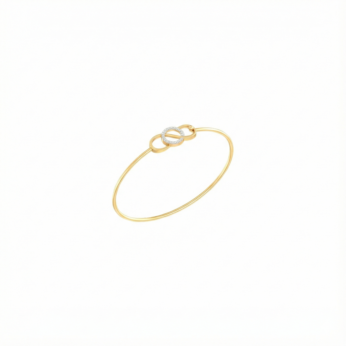 18K Gold & Diamond Women Bracelet PLBR-06