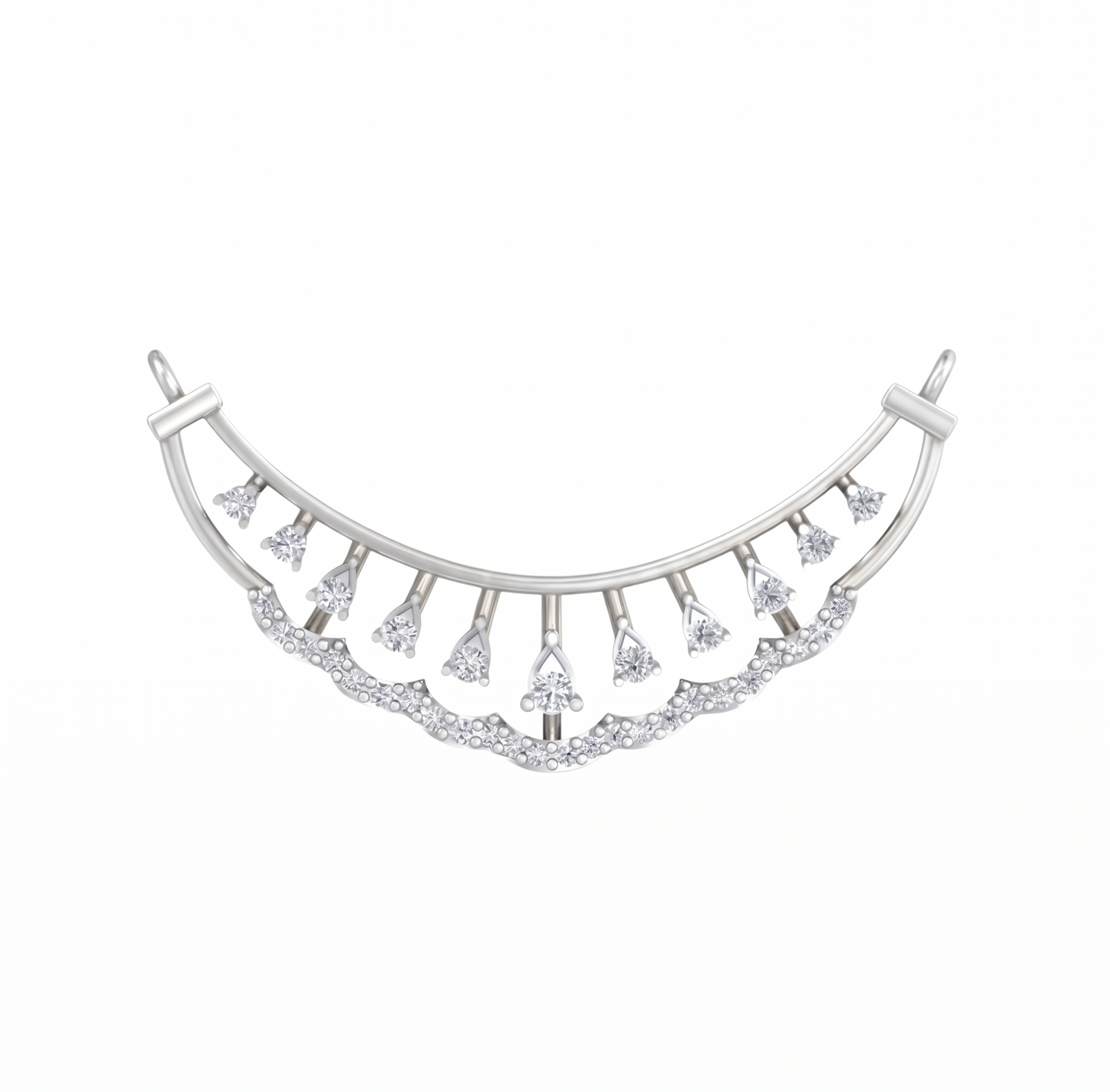 Gold & Diamond Bridal Mangalsutra For Women KRC50088