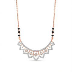 18K Gold & Diamond Mangalsutra For Women M0017JYD0032